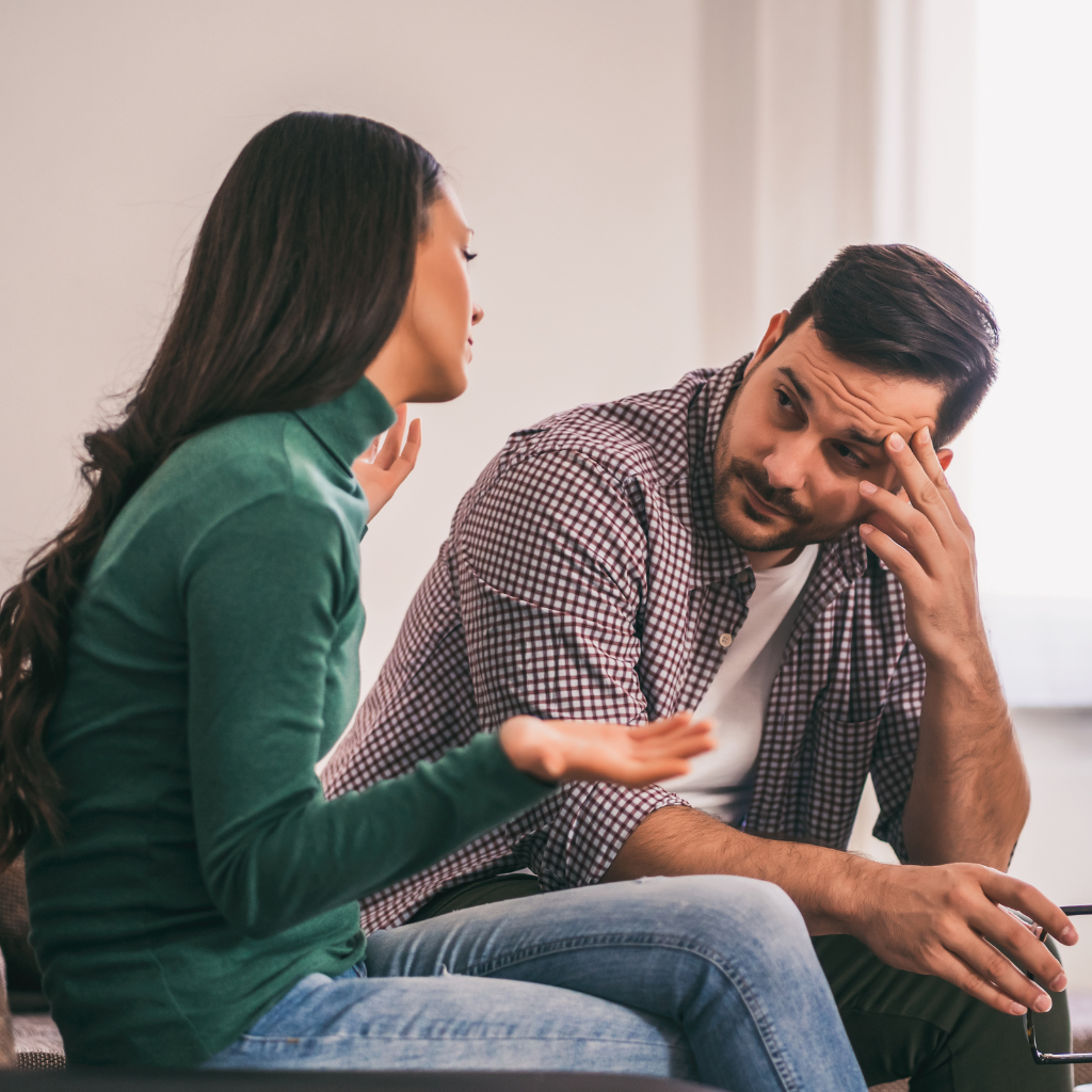 Wife telling husband she wants a divorce in Massachusetts
