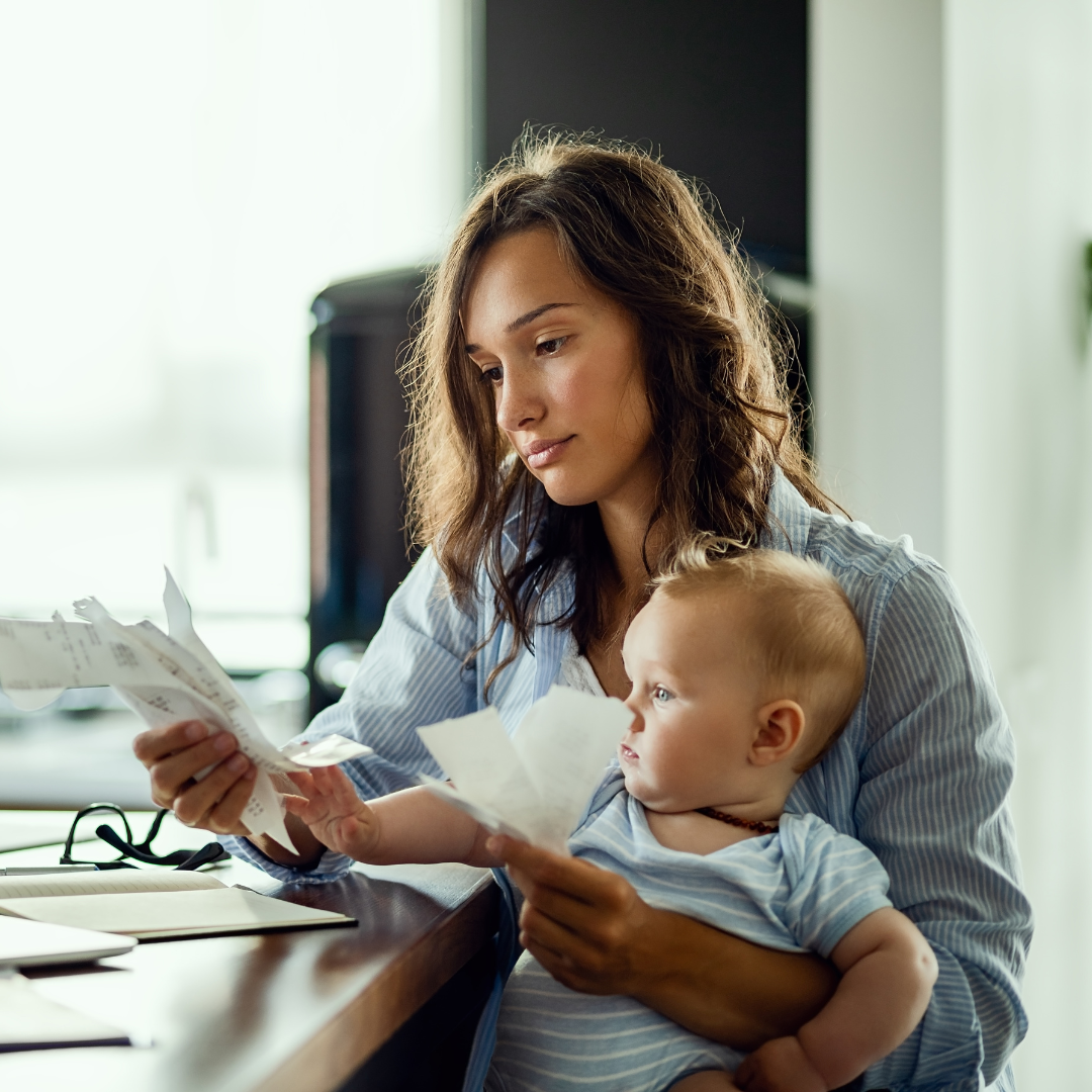 Ex-wife with child and bills to pay