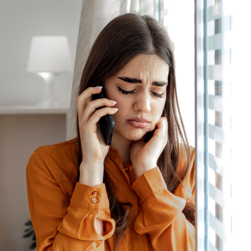 Woman receiving harassing phone calls in Massachusetts.