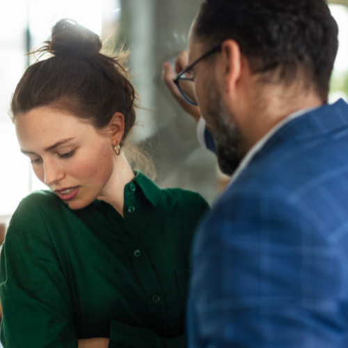 Woman being harassed by man in Massachusetts.