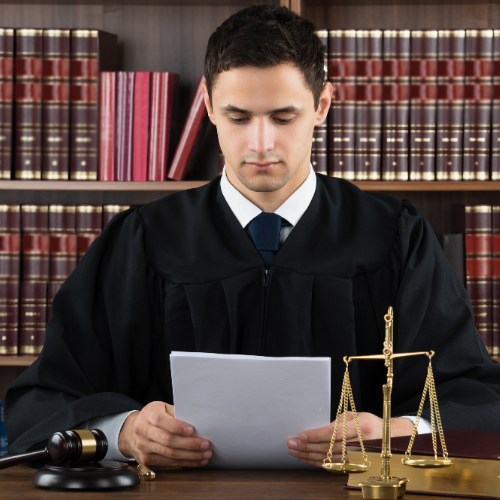 Judge reading application for a Massachusetts Harassment Prevention Order deciding if there is harassment in this case.