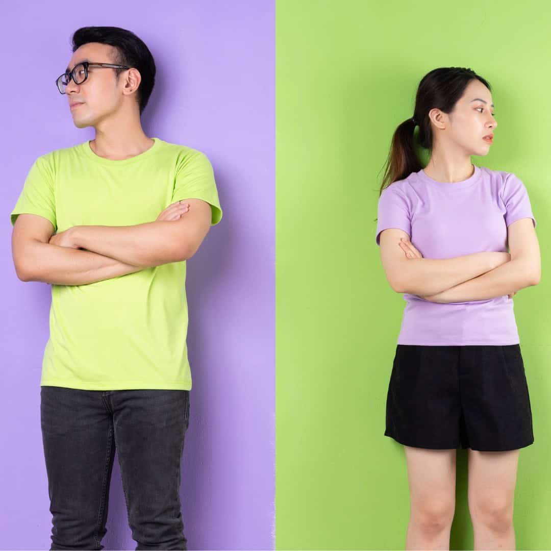 Couple separated before a Massachusetts divorce.